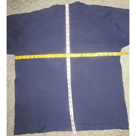 Vintage Indiana Pacers Logo Athletic THRASHED T-Shirt Men's XL Made in USA - Picture 10 of 10